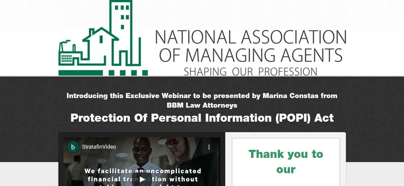 NAMA Webinars